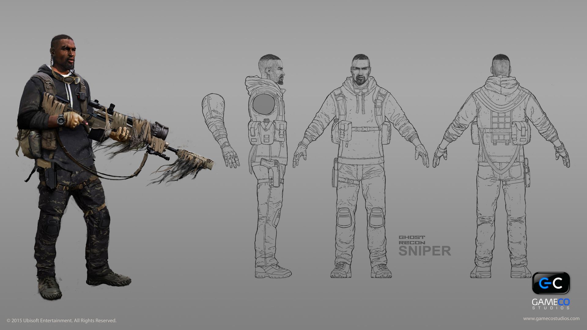 Ghost Recon Wildlands character concept - Sniper